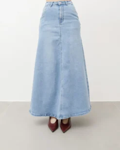 Gonna lunga in denim – 8614