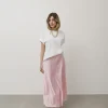 Gonna midi satin – 16606