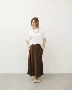 Gonna midi satin – 16606
