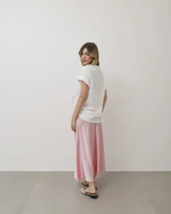 Gonna midi satin – 16606