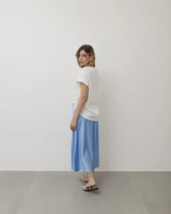 Gonna midi satin – 16606
