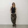 Jeans ballon animalier – 8548
