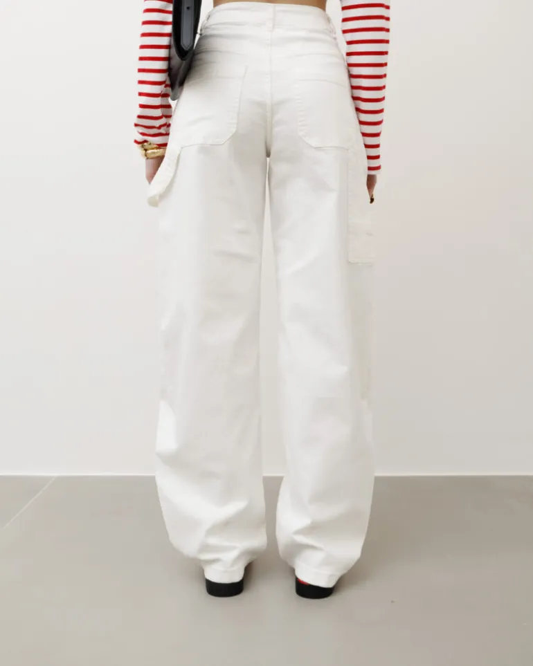 Jeans ballon bianco – 8676