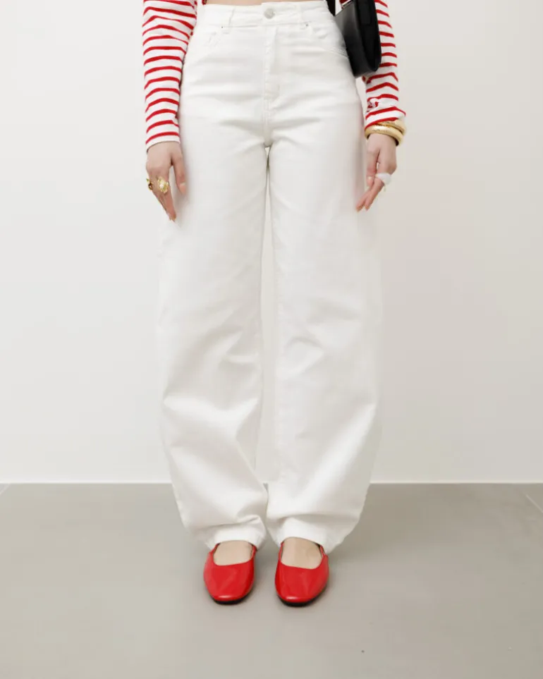 Jeans ballon bianco – 8676