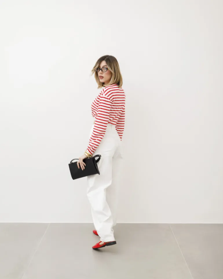 Jeans ballon bianco – 8676