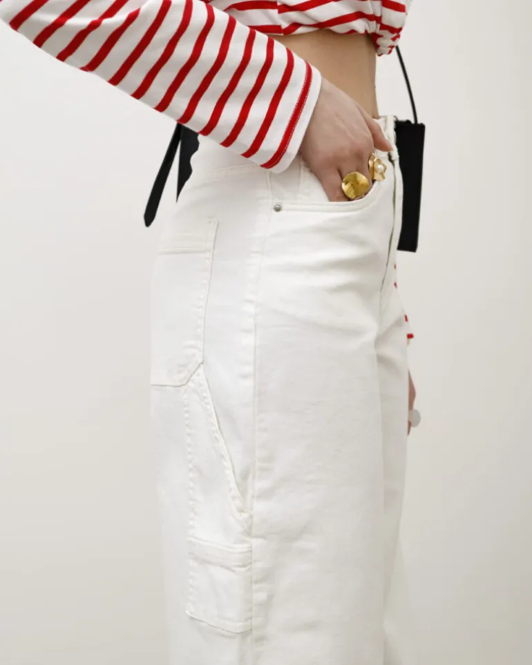 Jeans ballon bianco – 8676