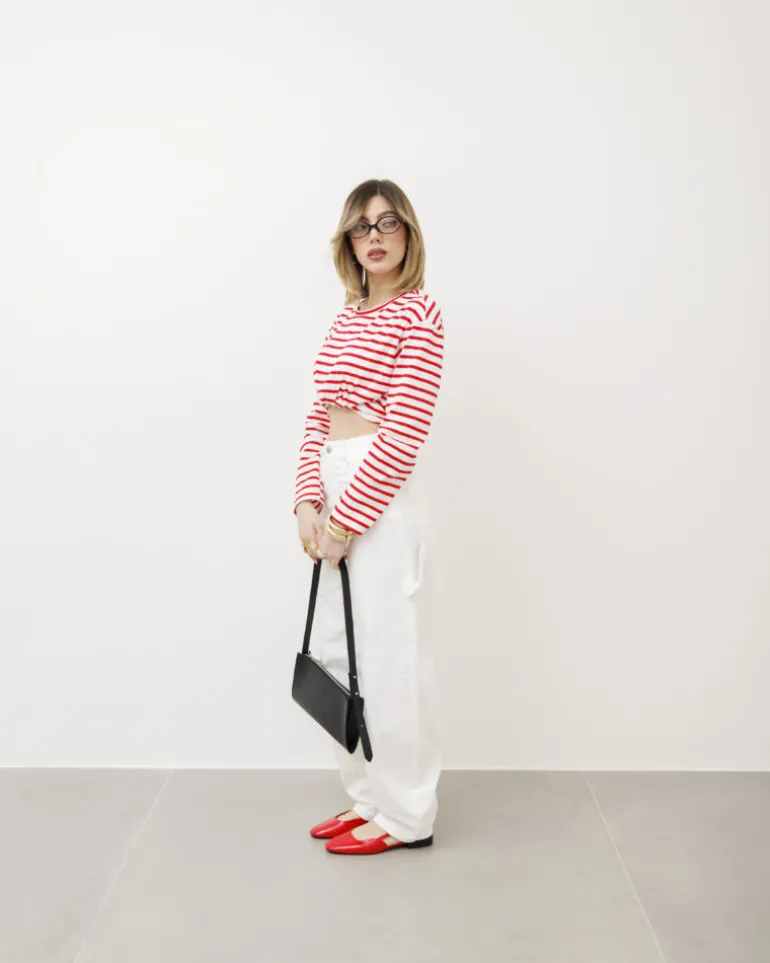 Jeans ballon bianco – 8676