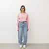 Jeans ballon cargo blu – 8679