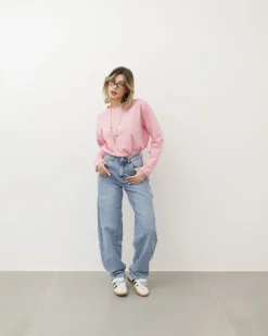 Jeans ballon cargo blu – 8679