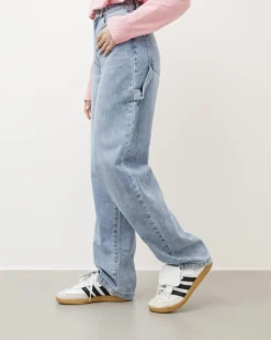 Jeans ballon cargo blu – 8679