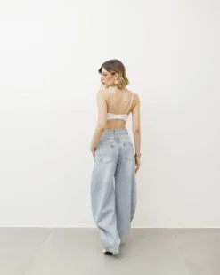 Jeans ballon con brillantini – 7881