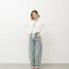 Jeans ballon con tasche e brillantini – 8759