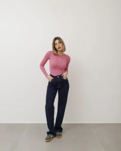 Jeans blu gamba dritta – 8429