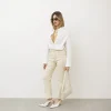Jeans gamba dritta beige – P7177