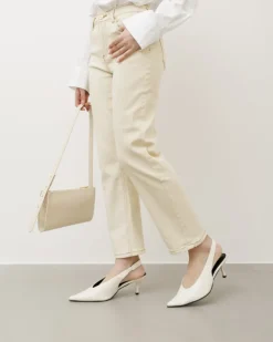 Jeans gamba dritta beige – P7177