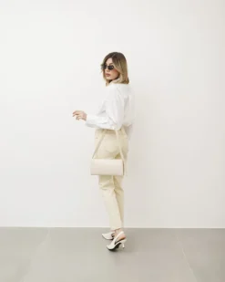 Jeans gamba dritta beige – P7177