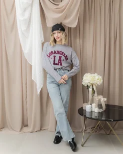 Jeans gamba dritta blu chiaro – XJ326