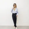 Jeans gamba dritta blu scuro – P7177