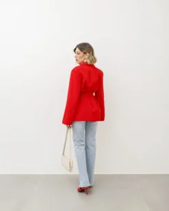 Jeans gamba dritta con brillantini – 8832