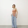 Jeans palazzo in lyocell con elastico – 8616