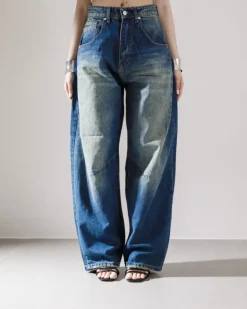 Jeans super baggy sabbiato – 16042