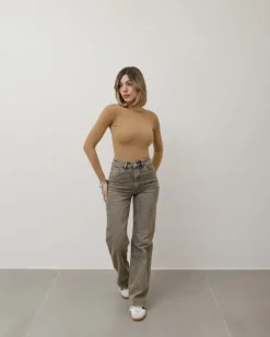 Jeans wide leg slavato – 8262