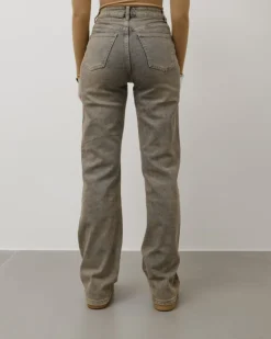 Jeans wide leg slavato – 8262