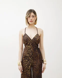 Jumpsuit animalier – 9510 slc