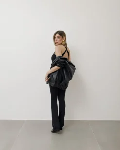 Jumpsuit in lycra a zampa – 6677