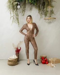 Jumpsuit in lycra ANIMALIER – LBA025