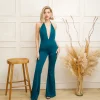 Jumpsuit in lycra con scollo – 8531