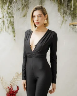 Jumpsuit in lycra NERA – LBA025