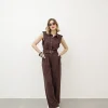 Jumpsuit in misto lino – 5252