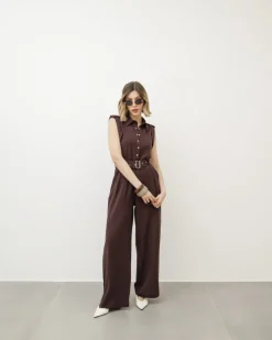 Jumpsuit in misto lino – 5252