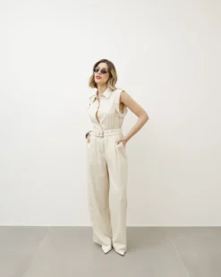 Jumpsuit in misto lino – 5252