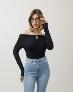 Maglia basic con scollo – 5612