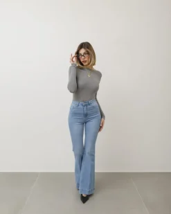Maglia basic con scollo – 5612