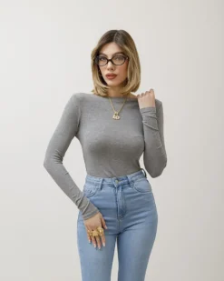 Maglia basic con scollo – 5612