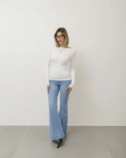 Maglia basic con scollo – 5612
