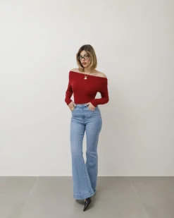 Maglia basic con scollo – 5612