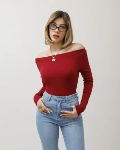 Maglia basic con scollo – 5612