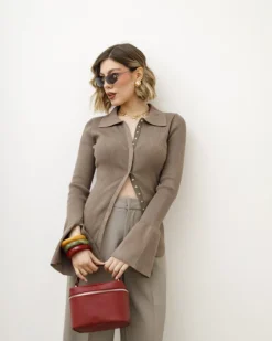 Maglia con colletto e bottoni – 1198