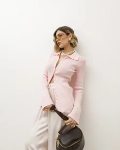 Maglia con colletto e bottoni – 1198