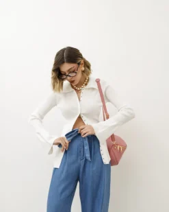 Maglia con colletto e bottoni – 1198