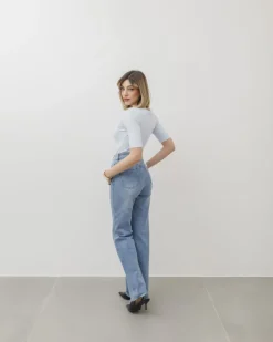 Maglia con scollo e manica midi – 8159