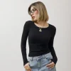 Maglia in costina girocollo – 7511