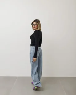 Maglia in costina girocollo – 7511