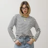 Maglia in cotone a righe – 3234