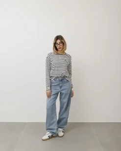 Maglia in cotone a righe – 3234