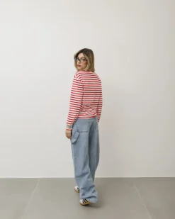 Maglia in cotone a righe – 3234